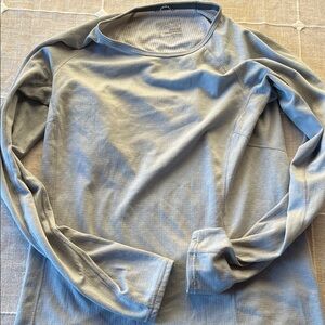 Patagonia Women's Light Gray Long Sleeve Tee